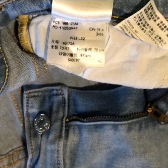 LEVI’S 711 Skinny Jeans - Picture 6 of 8